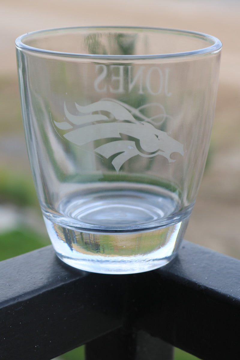 Engraved Birthday Scotch Glass